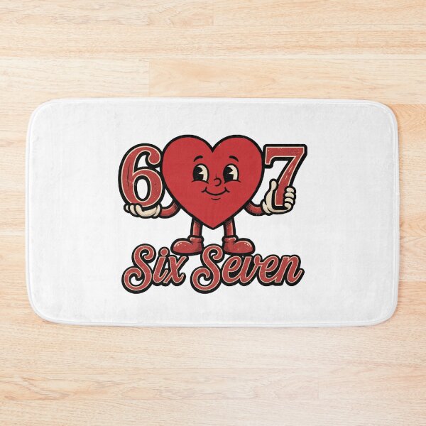 Item preview, six seven heart valentine funny design 6 7 designed and sold by ArtDesignTp.