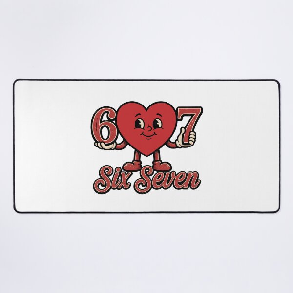 Item preview, six seven heart valentine funny design 6 7 designed and sold by ArtDesignTp.