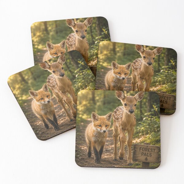 Item preview, Forest Pals Fawn and Fox Woodland Friends designed and sold by BagFactoryUK.