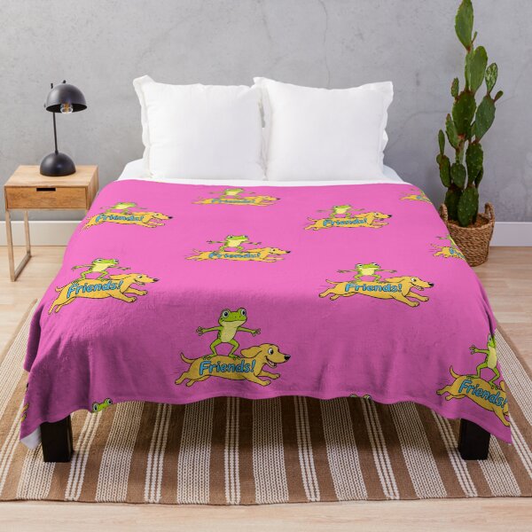 Item preview, A frog Surfing On a Dachshund designed and sold by ShindigiddyDog.