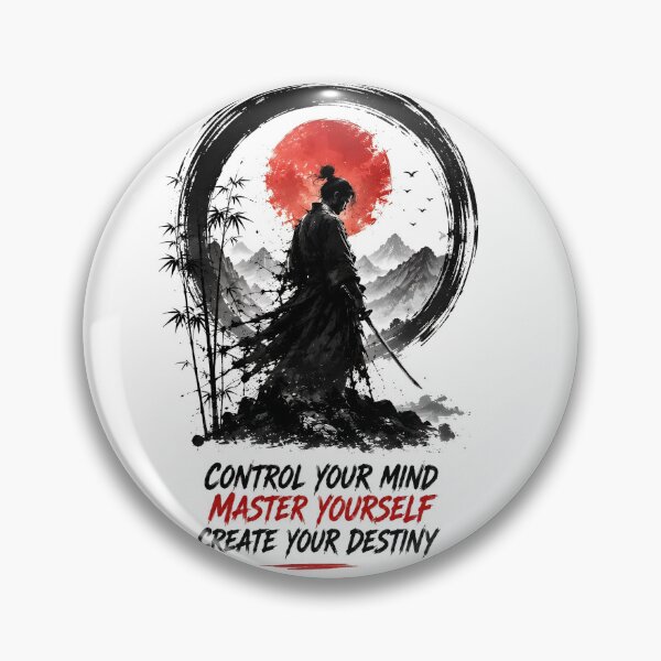 Item preview, Samurai Mindset Warrior Art designed and sold by Amr Siam.