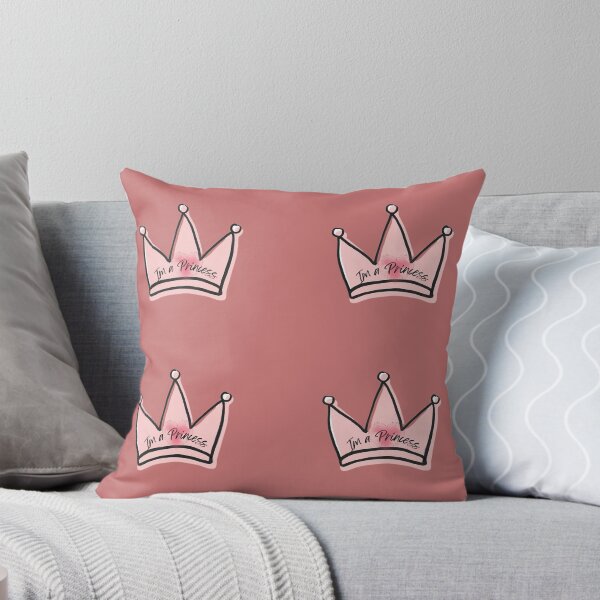 Item preview, Cute Pink Princess Crown Doodle Aesthetic Design  designed and sold by busesplace.