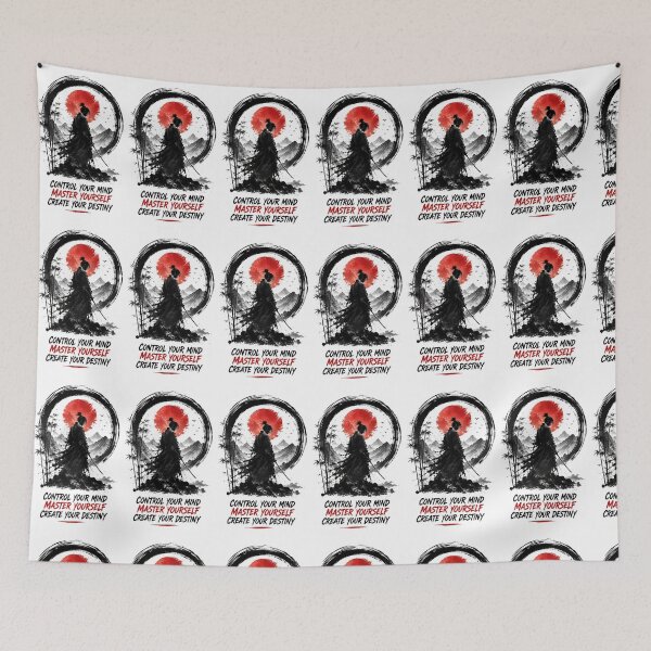 Item preview, Samurai Mindset Warrior Art designed and sold by Amr Siam.
