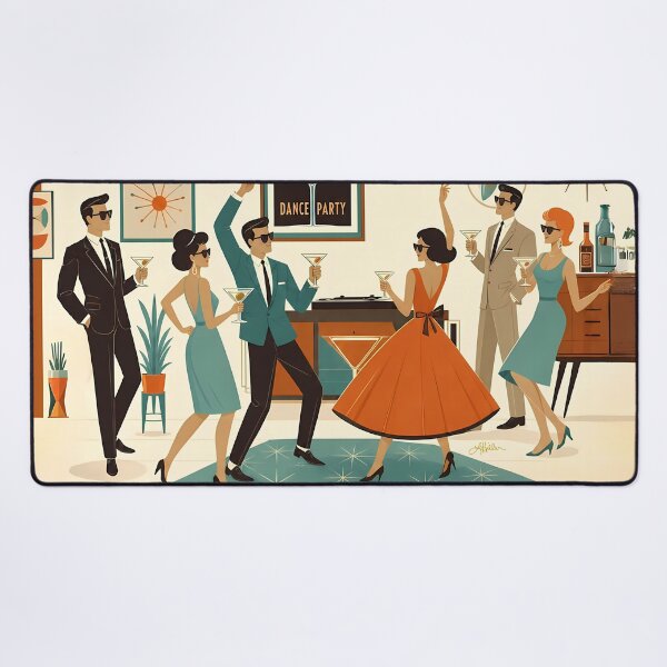 Item preview, Retro Futuristic Martini Dance Party Shades Rave designed and sold by Lee Hiller Designs.