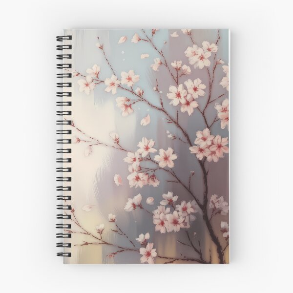 Item preview, Cherry Blossom Oil Painting — Soft Pink Sakura Branch Wall Art Japanese Floral Decor designed and sold by SellingWSarah17.