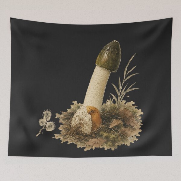 Item preview, Common Stinkhorn designed and sold by 63Hotpeppers.