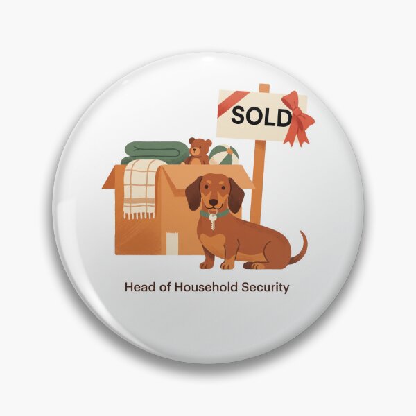 Item preview, New Home Dachshund Gift Funny Housewarming Shirt Design designed and sold by jgoteiner.