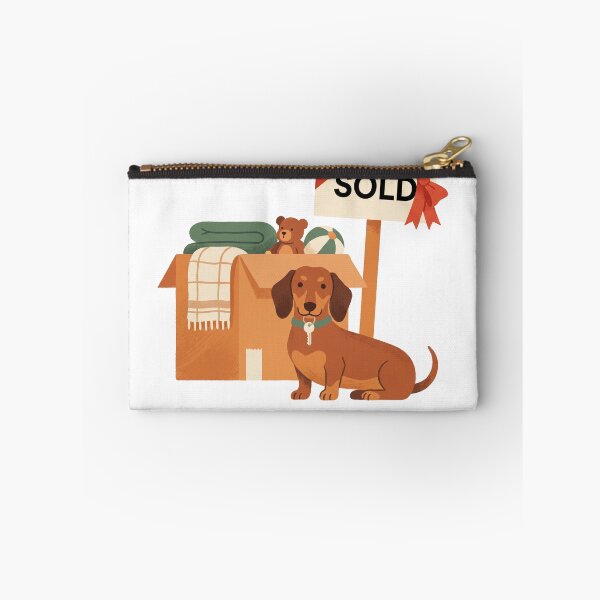 Item preview, New Home Dachshund Gift Funny Housewarming Shirt Design designed and sold by jgoteiner.