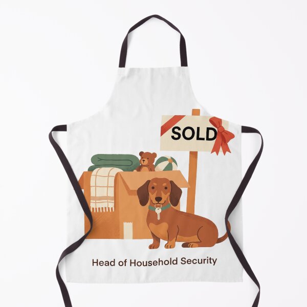 Item preview, New Home Dachshund Gift Funny Housewarming Shirt Design designed and sold by jgoteiner.