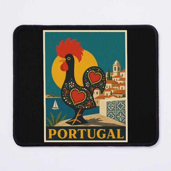 Item preview, Vintage Portugal Poster designed and sold by GoodOldVintage.