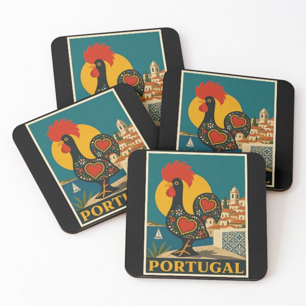 Item preview, Vintage Portugal Poster designed and sold by GoodOldVintage.