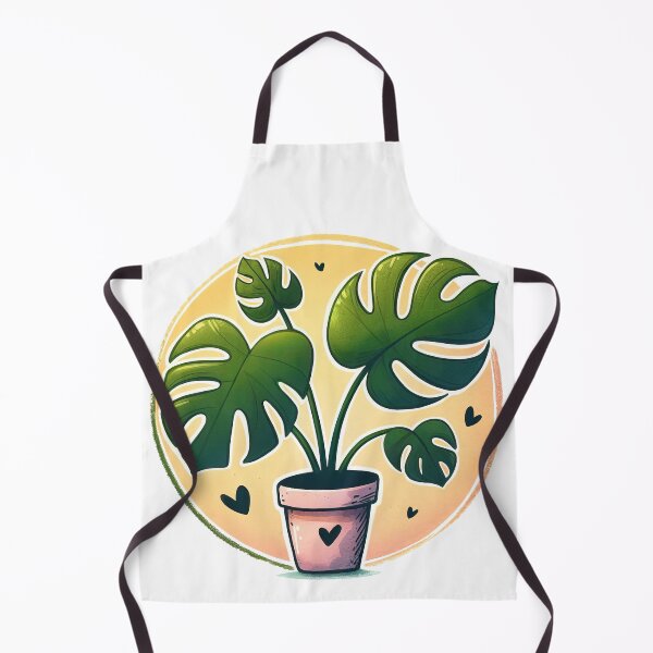Item preview, Monstera Deliciosa | I Love My Houseplant Illustration designed and sold by pixiedustpaint.