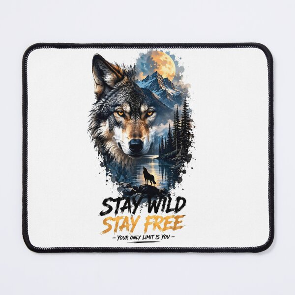 Item preview, Wolf Spirit Mountain Wilderness designed and sold by Amr Siam.