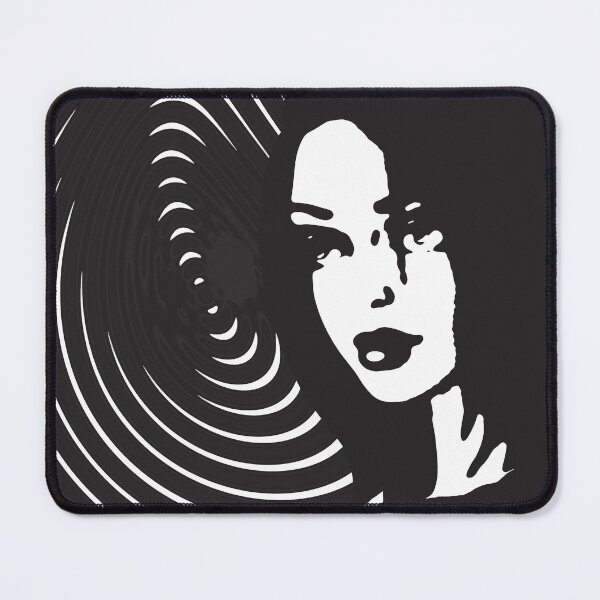 Item preview, Optical Pop Portrait of a Woman with Echo of the Space designed and sold by cremedecolor.