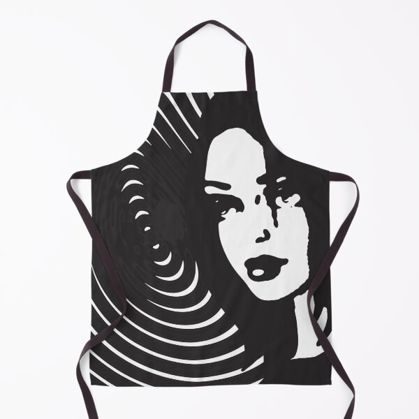 Item preview, Optical Pop Portrait of a Woman with Echo of the Space designed and sold by cremedecolor.