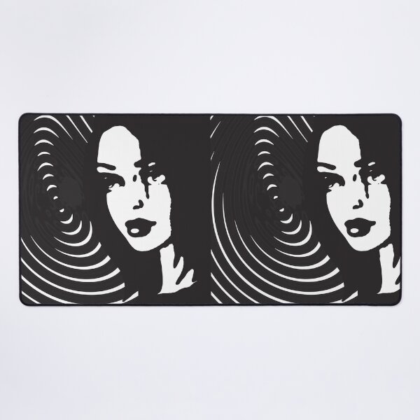 Item preview, Optical Pop Portrait of a Woman with Echo of the Space designed and sold by cremedecolor.