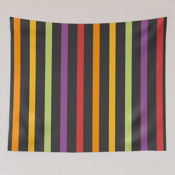 Item preview, Halloween stripes vertical 2 designed and sold by KmcA-designs.