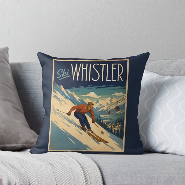 Item preview, Vintage Whistler Poster designed and sold by GoodOldVintage.