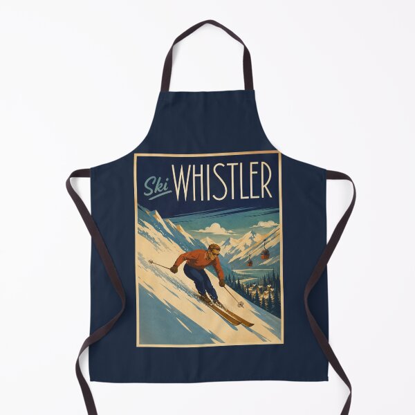 Item preview, Vintage Whistler Poster designed and sold by GoodOldVintage.