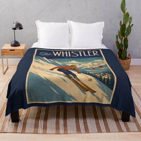 Item preview, Vintage Whistler Poster designed and sold by GoodOldVintage.