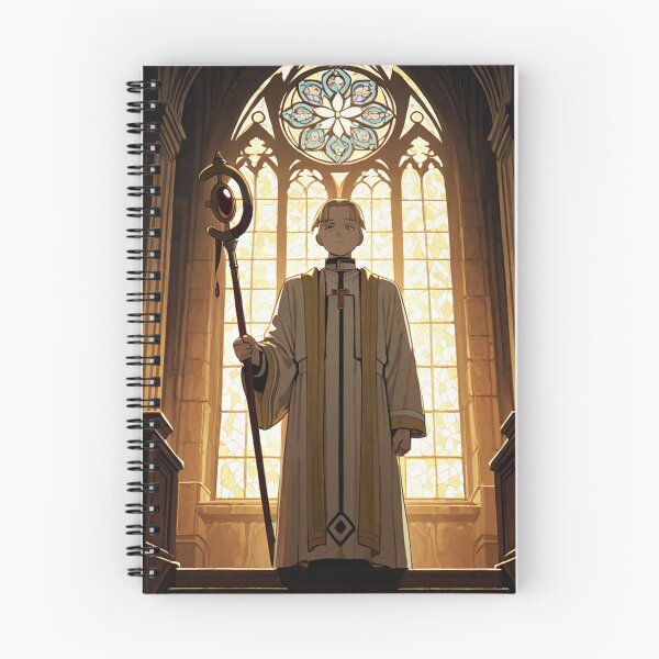 Item preview, Art - Stylized Clergyman, Spiritual Illustration of a Gothic Church designed and sold by AnimeShin.