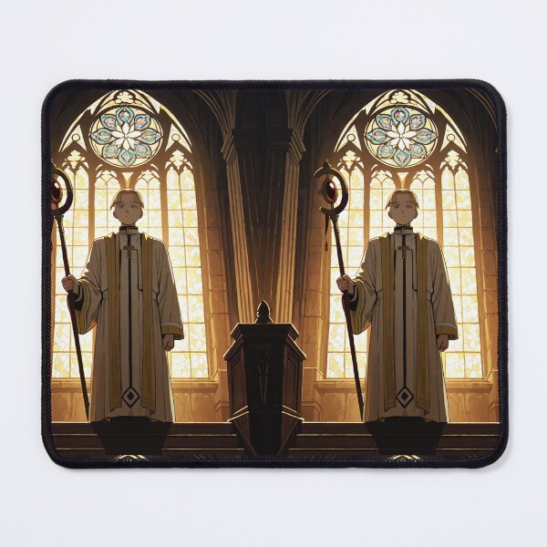 Item preview, Art - Stylized Clergyman, Spiritual Illustration of a Gothic Church designed and sold by AnimeShin.