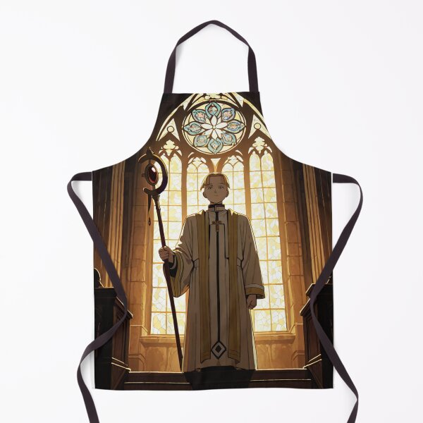 Item preview, Art - Stylized Clergyman, Spiritual Illustration of a Gothic Church designed and sold by AnimeShin.