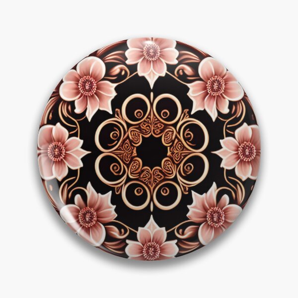 Item preview, Eastern Pattern in Pink designed and sold by The Painted Lamb.