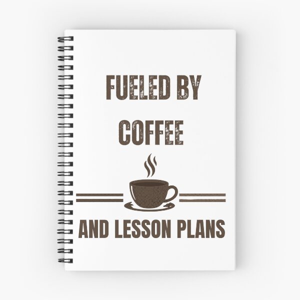 Item preview, Funny Teacher Gift Fueled by Coffee and Lesson Plans designed and sold by Worn & Witty.