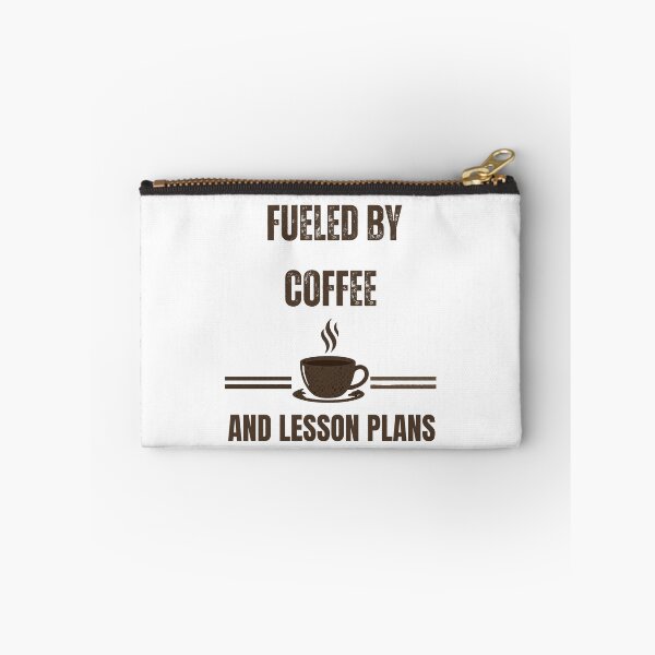 Item preview, Funny Teacher Gift Fueled by Coffee and Lesson Plans designed and sold by Worn & Witty.