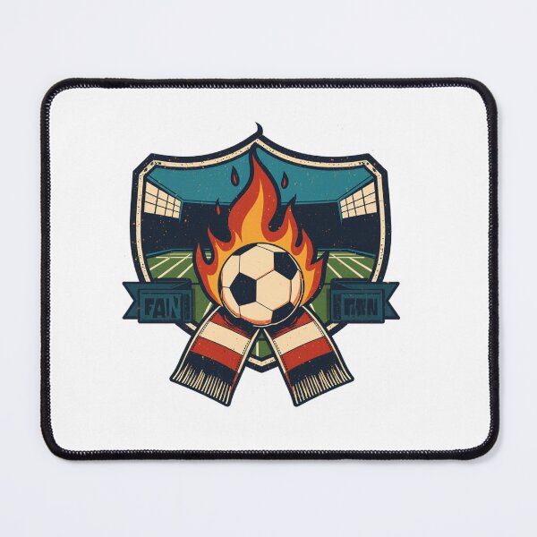 Item preview, Vintage Football Fan Scarf Stadium Nostalgic Retro designed and sold by Everyday Motif.