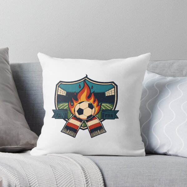 Item preview, Vintage Football Fan Scarf Stadium Nostalgic Retro designed and sold by Everyday Motif.