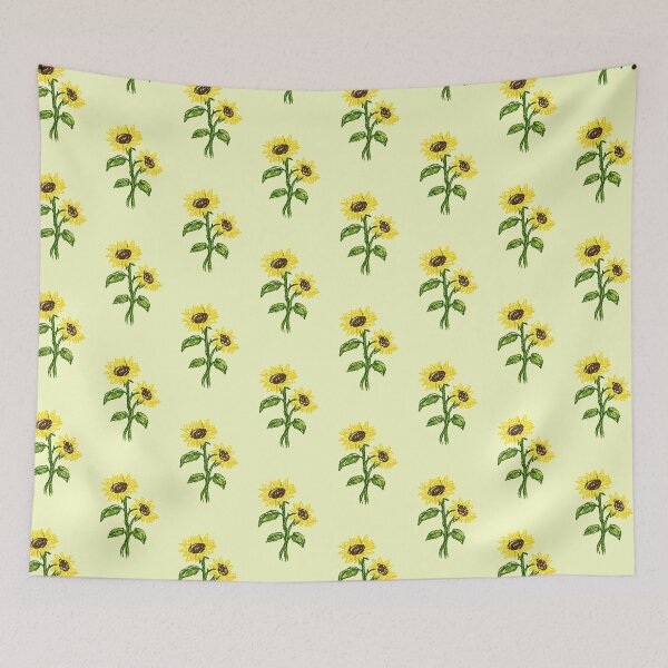 Item preview, Derpy Sunflower Duo | Funny Bad MS Paint Style Flower  designed and sold by designbyuzi.
