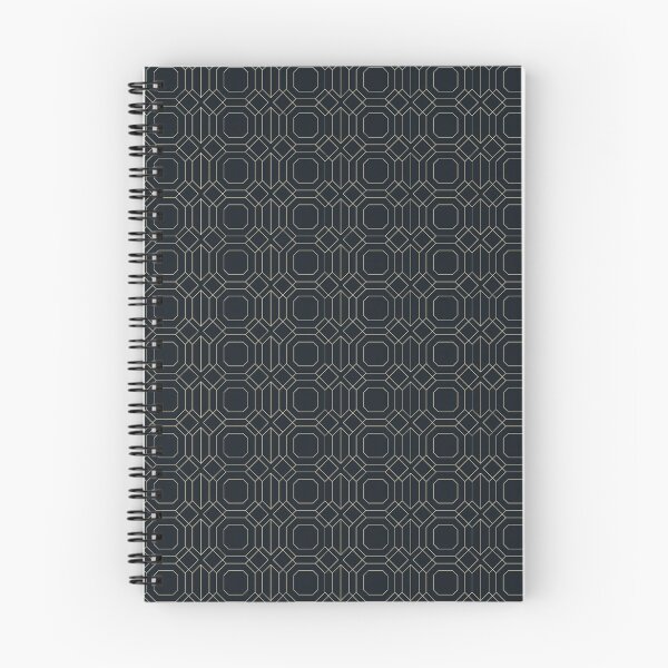 Item preview, Midnight geometric luxury pattern abstract architectural design designed and sold by Aurum-design.