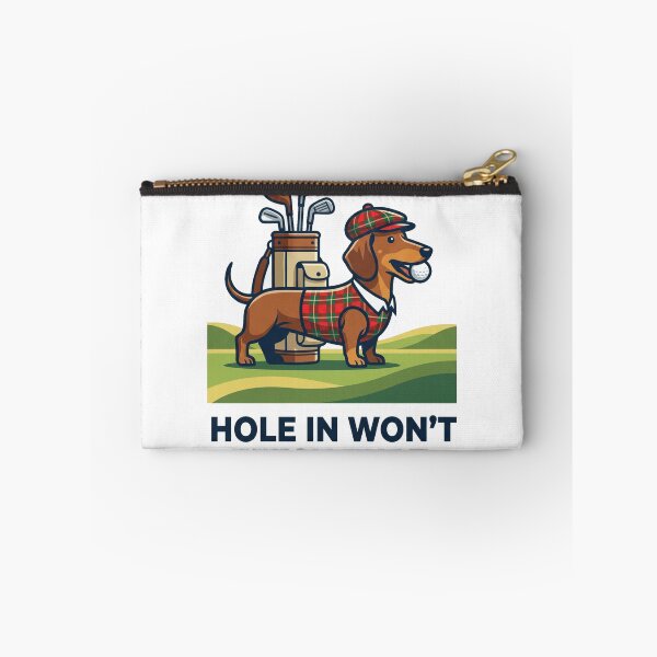 Item preview, Hole in Won't Fetch That Funny Golfer Dachshund Design designed and sold by jgoteiner.