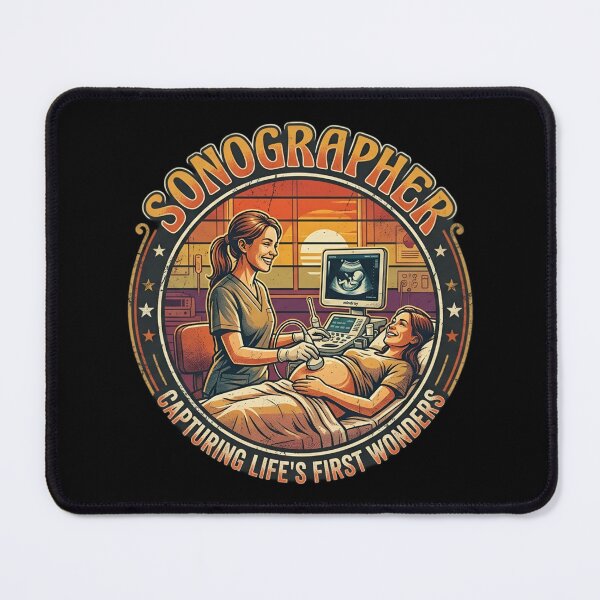 Item preview, Sonographer Capturing Life's First Wonders - Vintage Ultrasound Technician designed and sold by SidTastic .