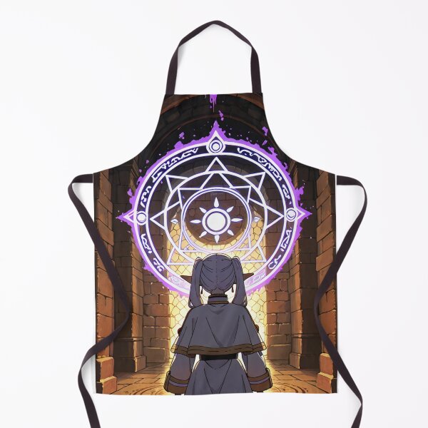 Item preview, Art - Stylized Fantastic Figure, Magical Ritual in an Ancient Crypt designed and sold by AnimeShin.