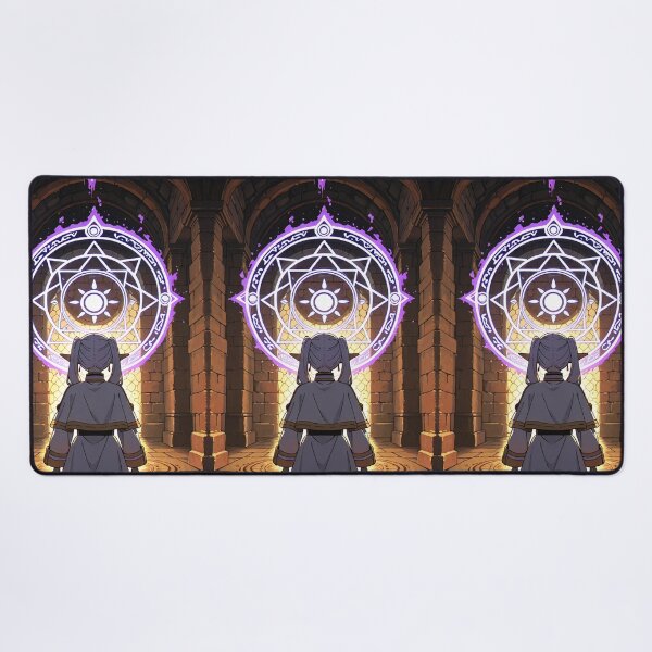 Item preview, Art - Stylized Fantastic Figure, Magical Ritual in an Ancient Crypt designed and sold by AnimeShin.