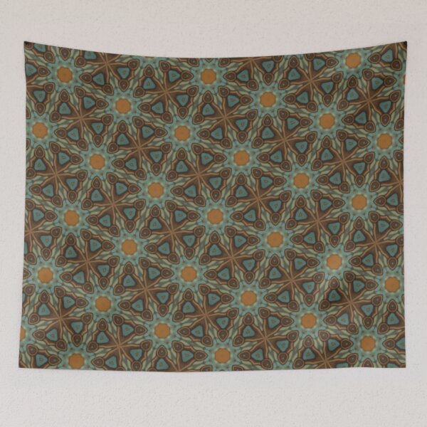 Item preview, Gentle Woodland Stream Pattern designed and sold by Shy Fractal Designs.