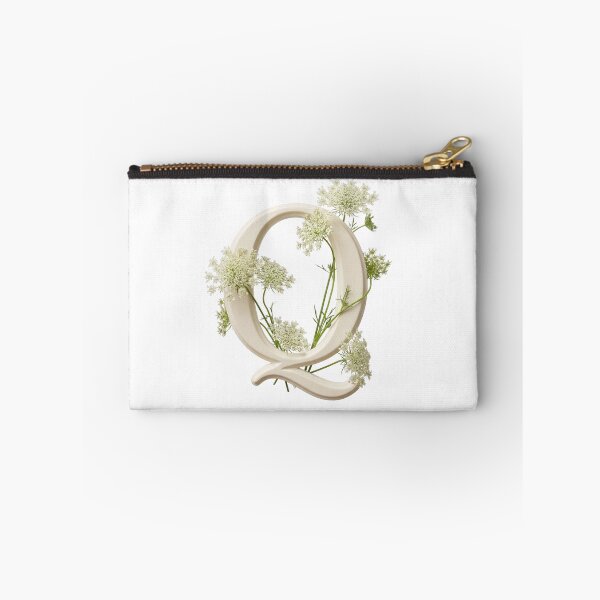 Item preview, Botanical Floral Letter Q Monogram designed and sold by Helenaphotoart.