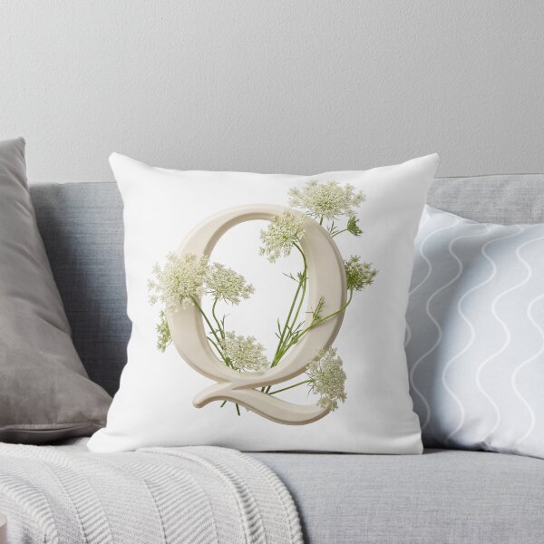 Item preview, Botanical Floral Letter Q Monogram designed and sold by Helenaphotoart.