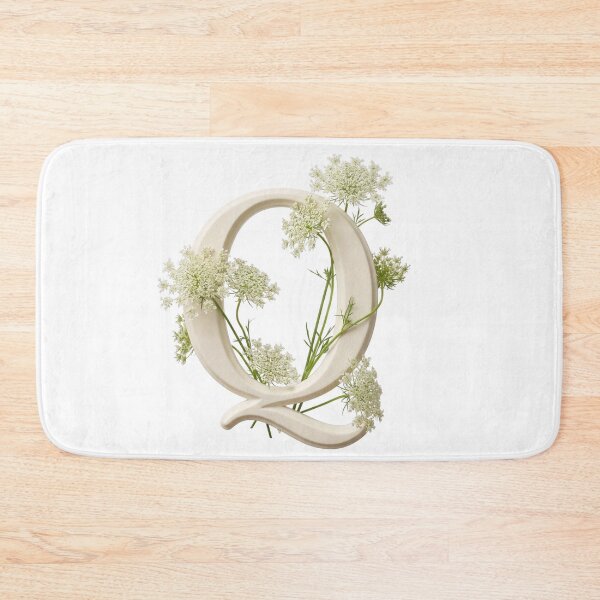 Item preview, Botanical Floral Letter Q Monogram designed and sold by Helenaphotoart.