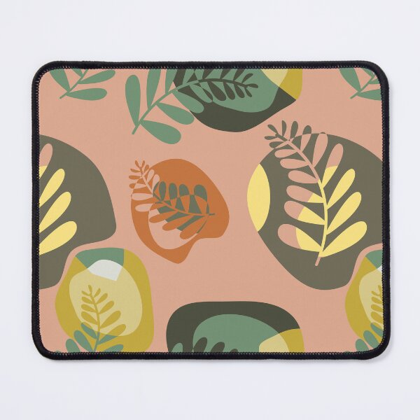 Item preview, Retro Leaf Pattern designed and sold by The Painted Lamb.