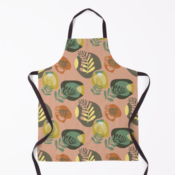 Item preview, Retro Leaf Pattern designed and sold by The Painted Lamb.