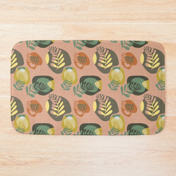 Item preview, Retro Leaf Pattern designed and sold by The Painted Lamb.