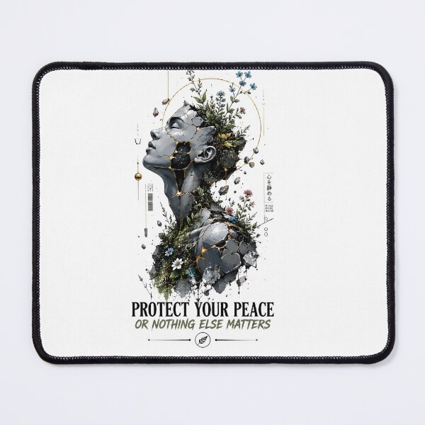 Item preview, Protect Your Peace Kintsugi Art designed and sold by Amr Siam.