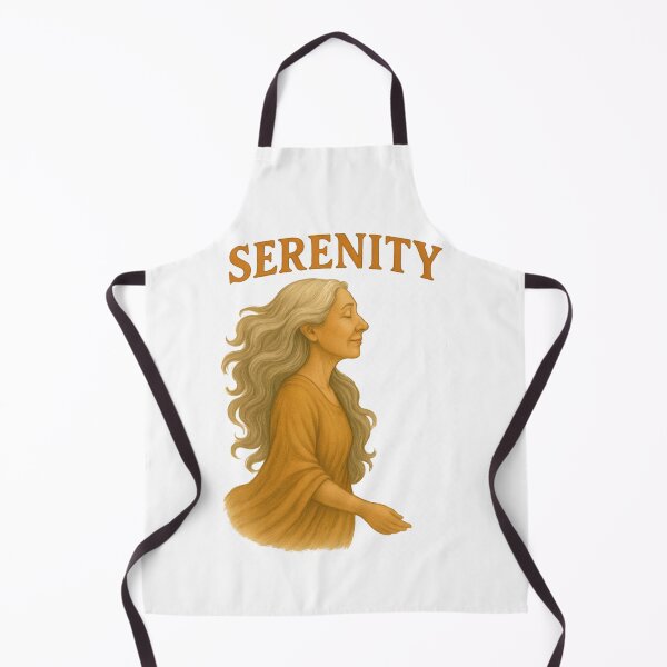 Item preview, Serenity Meditating Woman Boho Line Art designed and sold by BeverlyBooks.