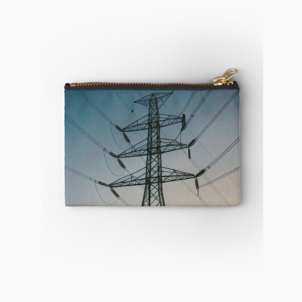 Item preview, Vintage Power Line Silhouette Sunset designed and sold by pinkal.