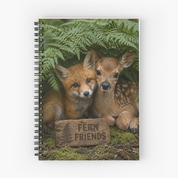 Item preview, Adorable Fox Fawn Fern Friends Woodland Animals designed and sold by BagFactoryUK.