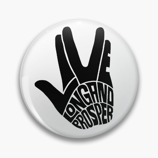 Item preview, Live Long and Prosper - Star Trek Hand Sign designed and sold by DGMaxShop.